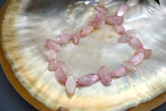 Kunzite 7-19mm faceted beads (ETB00468A)  クンツァイト/Healing stone/Healing crystal