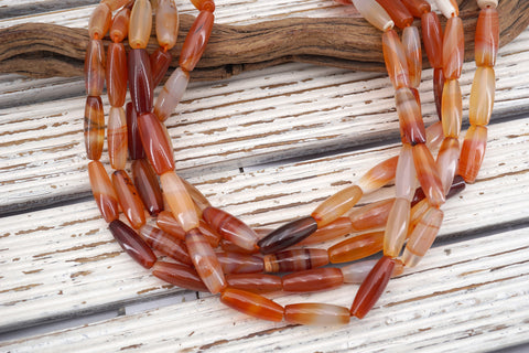 Carnelian Tear Drop  beads  22-25mm (ETB01738) Unique jewelry/Vintage jewelry/Gemstone necklace