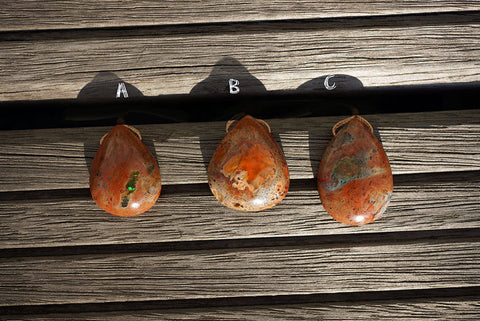 Mexican Opal freeform pendants (ETP00220)