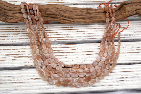 african sunstone oval beads 7-14mm (ETB01743) Healing crystal/Reiki healing/Healing necklace