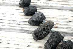 Natural Bryozoan Coral freeform beads (ETB01194)