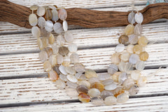 Natural Agate OVAL SHAPE beads 19-22mm (ETB01768) Healing crystal/Reiki healing/Healing necklace