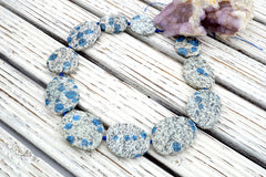 Rare K2 Blue freeform beads (ETB01080)