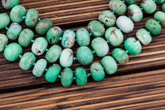 Natural Chrysoprase rondelle beads (ETB00876)