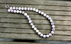 Rare Tiffany 10-11mm round beads (ETB00967)
