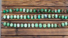 Natural Chrysoprase rondelle beads (ETB00878)