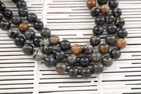 Picasso Jasper 10mm round beads (ETB00150)