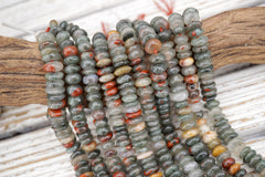 N0124 SEFTONITE 7 -10mm rondelle beads (ETB01775)