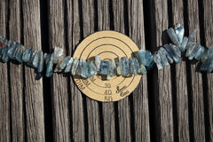 Kyanite long chips beads (ETB00726)