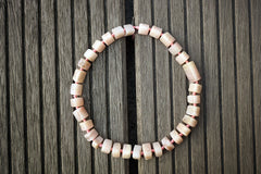 Pink Opal 7-22mm triangular prism beads (ETB00637)