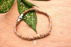 Gift/ birthday/ for her/ everyday/ casual/ Handmade 100% Silk hand braided bracelet from Eclectic collection (ETO00005)