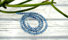 Owyhee Blue Opal 5-5.5mm round beads (ETB01055)