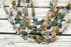 Ocean Jasper 9-14mm freeform beads (ETB01231)