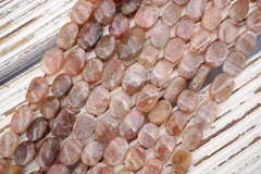 african sunstone oval beads 7-14mm (ETB01743) Healing crystal/Reiki healing/Healing necklace