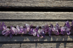 Natural Amethyst chips beads (ETB00725)