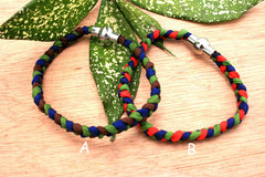 Fashionable silk braided bracelet (from Circus collection) (ETO00004)