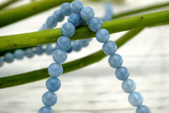 Owyhee Blue Opal 5-5.5mm round beads (ETB01055)