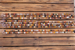 Petrified Rainbow Wood from Arizona 8-9mm round beads (ETB00908)