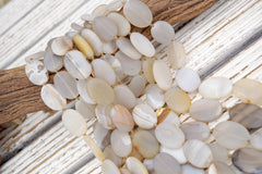 MATTE Natural Agate Oval shape beads 20-22mm (ETB01766) Healing crystal/Reiki healing/Healing necklace