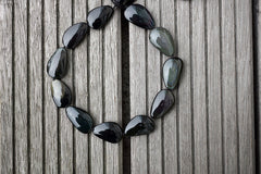 Rainbow Obsidian 22-29mm freeform/ irregular shaped beads (ETB00750)