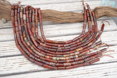 Rainbow Jasper 11-19mm Cylinder beads (ETB01771)