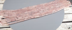 Rose quartz Cylinder beads 7-8mm (ETB01749) Healing crystal/Reiki healing/Healing necklace