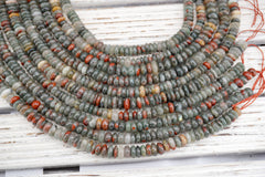 N0124 SEFTONITE 7 -10mm rondelle beads (ETB01775)