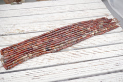 Rainbow Jasper 11-19mm Cylinder beads (ETB01771)