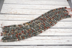 N0124 SEFTONITE 7 -10mm rondelle beads (ETB01775)
