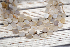 MATTE Natural Agate Oval shape beads 20-22mm (ETB01766) Healing crystal/Reiki healing/Healing necklace