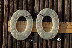 Burma Jade carved pendants (ETP00192)