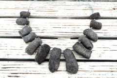 Natural Bryozoan Coral freeform beads (ETB01195)