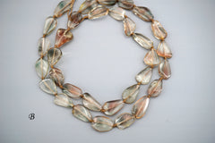 Oregon SunStone freeform beads (ETB01401) Healing crystal/Unique jewelry/Vintage jewelry/Gemstone necklace