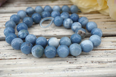 Owyhee Blue Opal round beads 11-11.5mm (ETB01610) Unique jewelry/Vintage jewelry/Gemstone necklace
