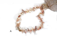 Oregon SunStone teardrop shape beads 5.5-11.5mm (ETB01481) Healing crystal/Unique jewelry/Vintage jewelry/オレゴンサンストーン