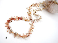 Oregon SunStone drop shape beads 7.5-13mm (ETB01483) Healing crystal/Unique jewelry/Vintage jewelry/オレゴンサンストーン