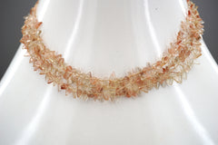 Oregon SunStone teardrop shape beads 6-10mm (ETB01486)  Healing crystal/Unique jewelry/Vintage jewelry/オレゴンサンストーン