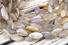 Natural Agate marquise beads 10-12mm (ETB01711) Healing crystal/Reiki healing/Healing necklace