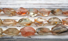 Oregon SunStone teardrop shape beads 5.5-11.5mm (ETB01481) Healing crystal/Unique jewelry/Vintage jewelry/オレゴンサンストーン