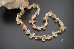 Oregon SunStone facted beads 6-12mm (ETB01510) Healing stone/Unique jewelry/Vintage jewelry/オレゴンサンストーン