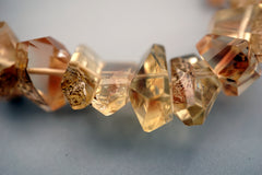 Oregon SunStone facted beads 5-14mm (ETB01513) Healing stone/Unique jewelry/Vintage jewelry/オレゴンサンストーン