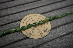 (SPL00092) Green Tourmaline small pebble beads