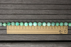 (SPL00086) Chrysoprase 12-13.5mm round beads