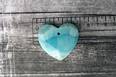 (SPL00068) Larimar large heart pendant