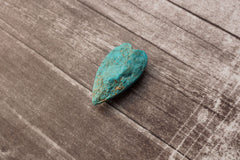 (SPL00079) Sleeping beauty turquoise small heart pendant