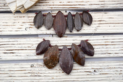 Dinosaur Bone freeform beads (ETB01692)  Fossil stone/Utah stone/Fossilized stone/Rarestone/Men's bracelet