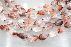 AA Grade Lepidocrocite Quartz faceted beads (ETB00430)