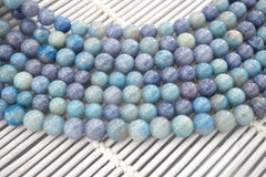 Triolite Lesiolite 8.5mm round beads (ETB01289)