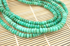 Chrysoprase 7.5-8.5mm rondelle beads (ETB00875)