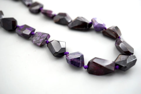 A Grade Sugilite Faceted beads (ETB01320)